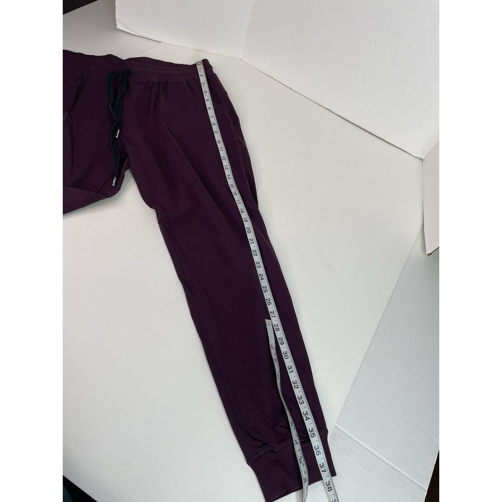 Zyia Active Pants 2XL, Maroon, Drawstring, Logo, Yoga, Pilates, - Picture 9 of 10